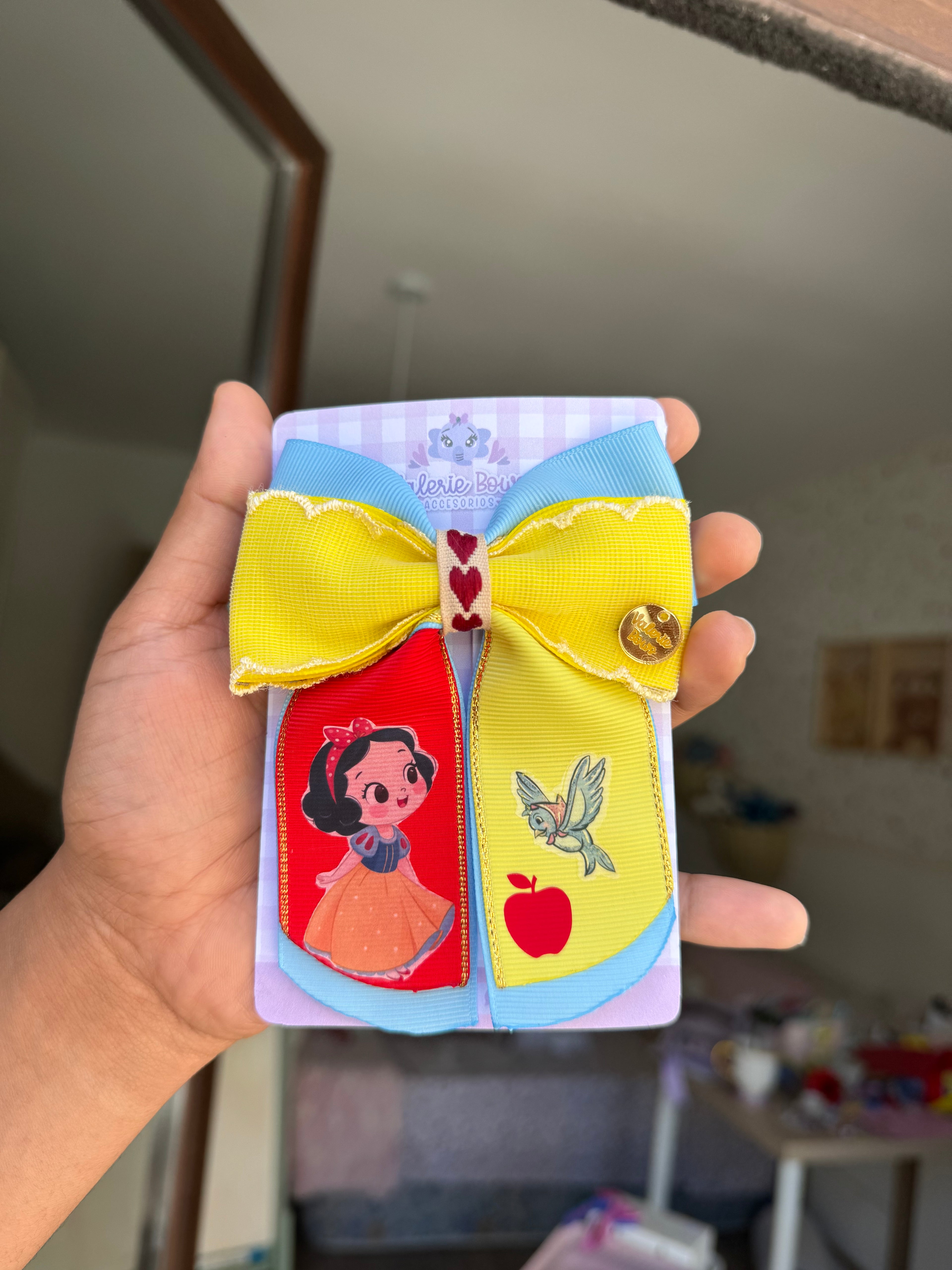 Lazo boutique estampado princesas