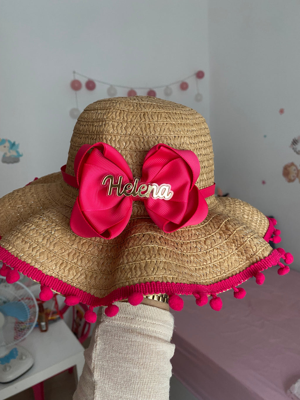 Sombrero con nombre