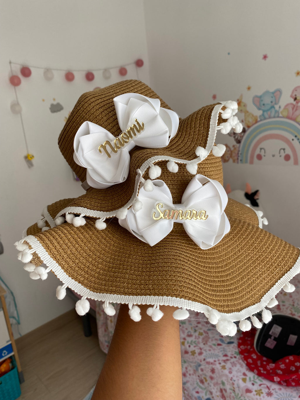 Sombrero con nombre