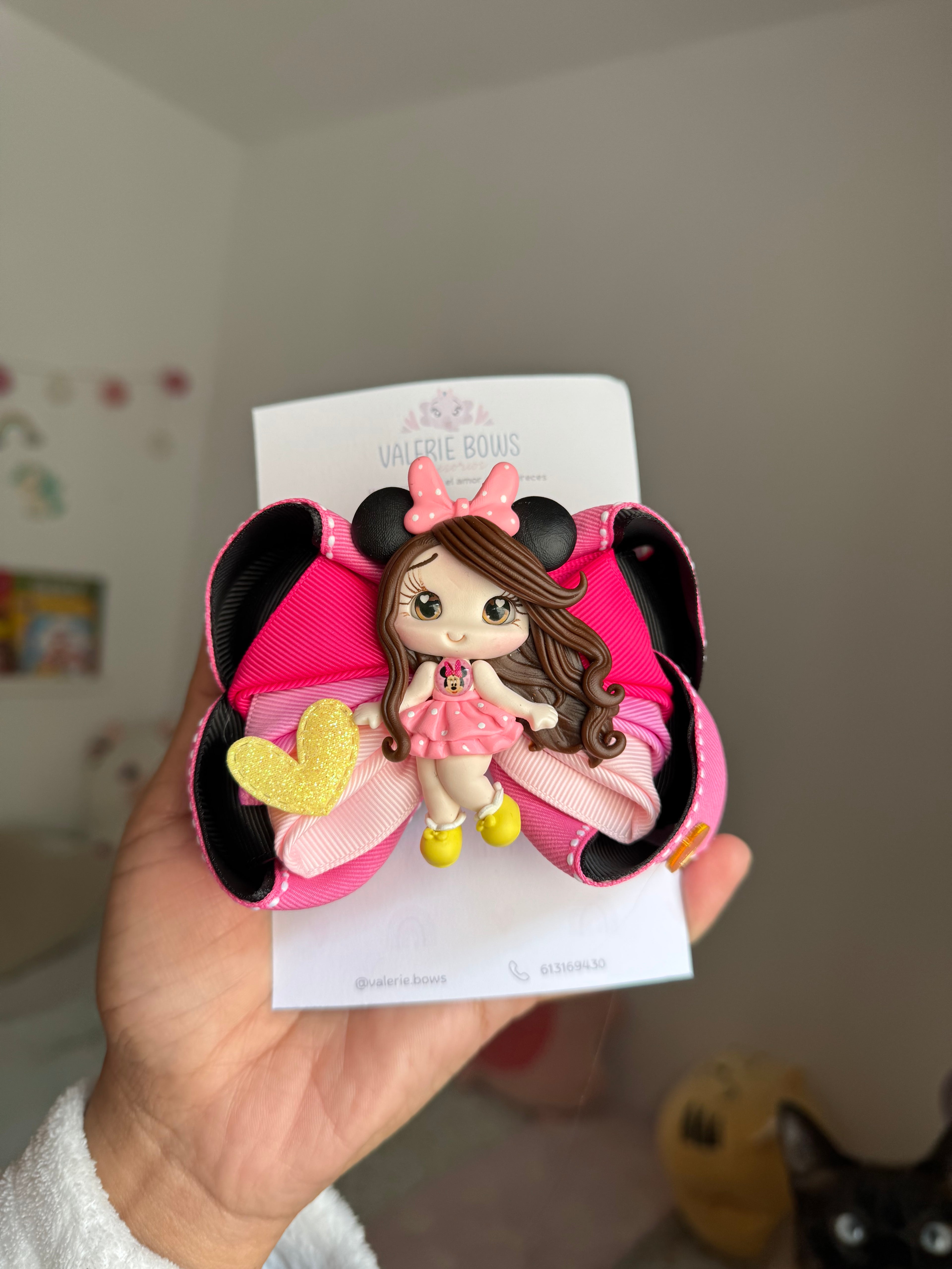 Lazo Minnie Fucsia