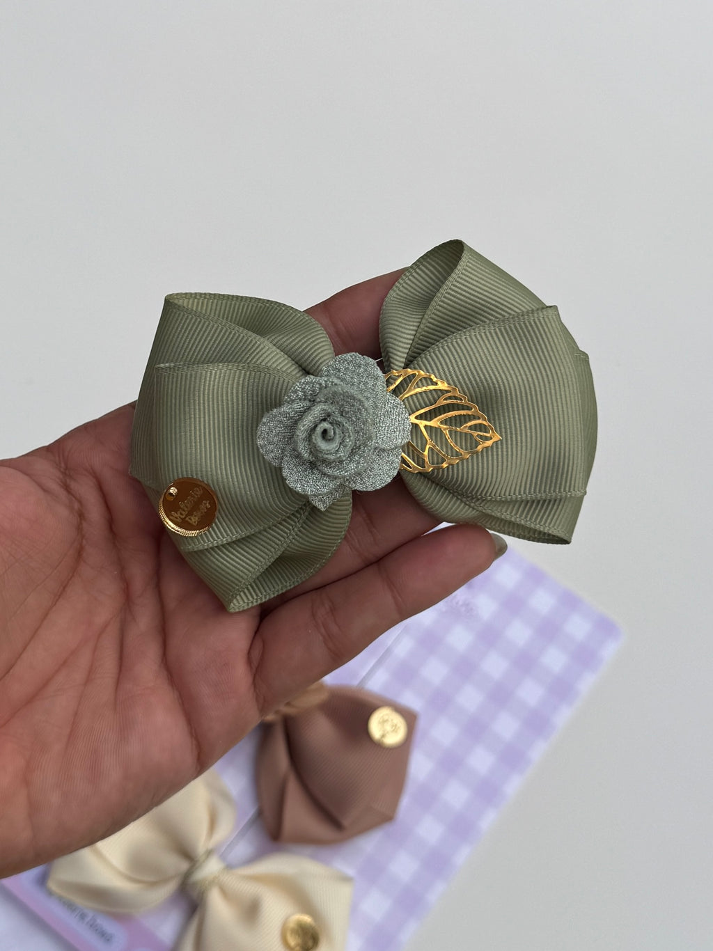 Lazo mediano flor