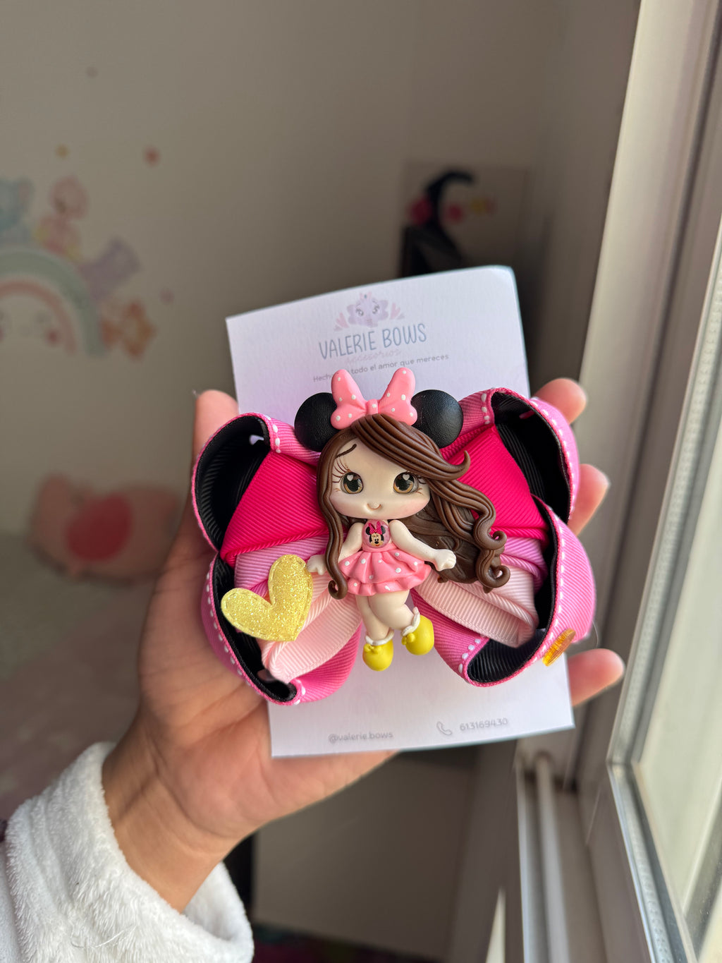 Lazo Minnie Fucsia