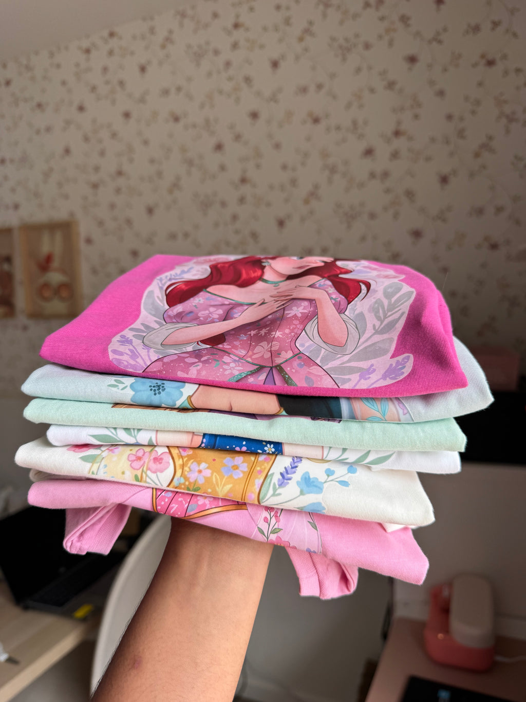 Camisetas inspiración princesas