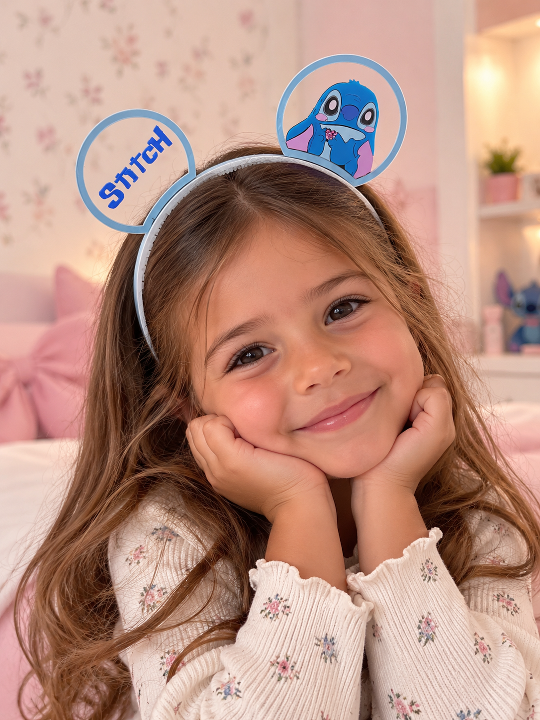 Diadema orejitas Stitch