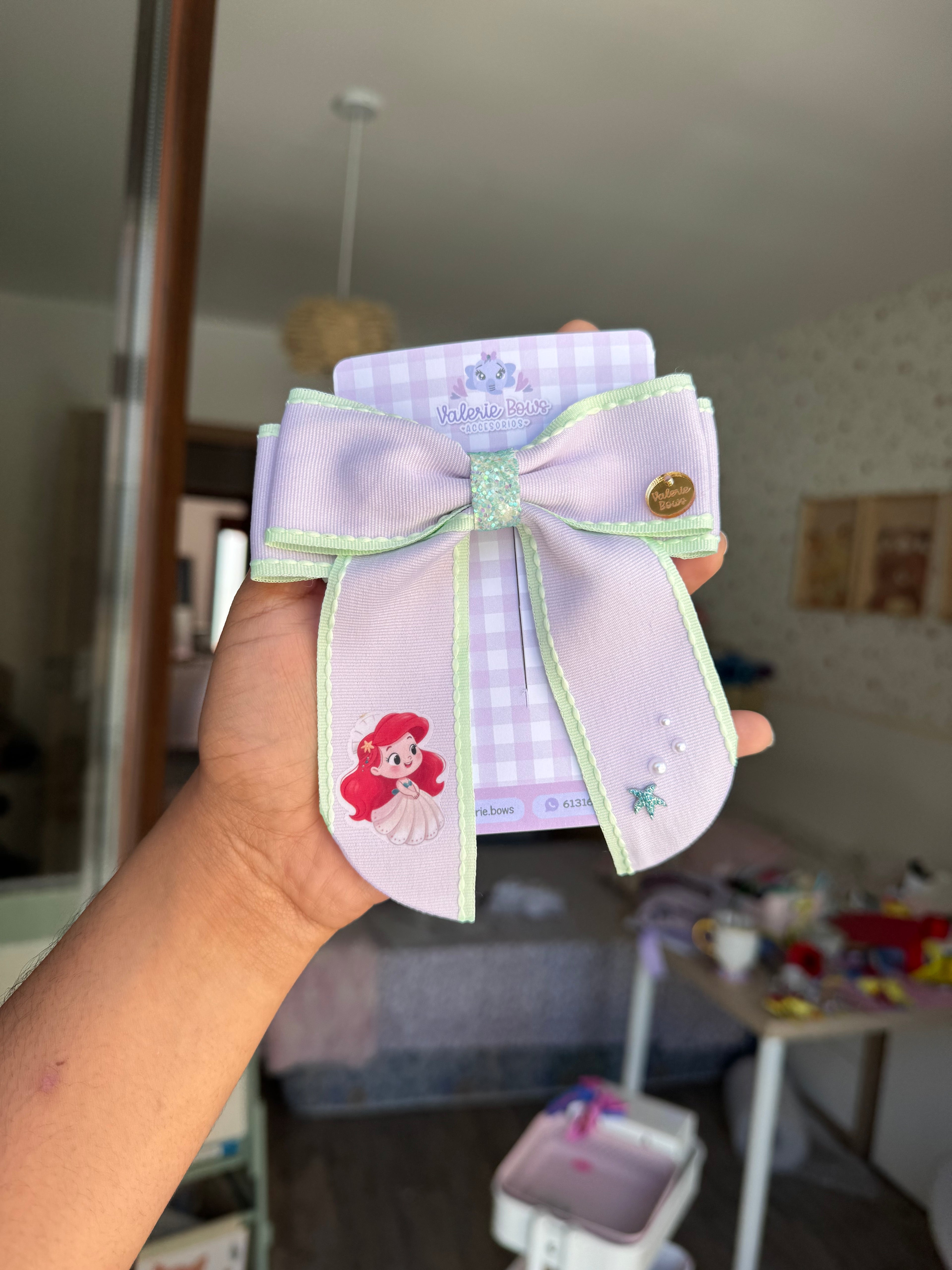 Lazo boutique estampado princesas